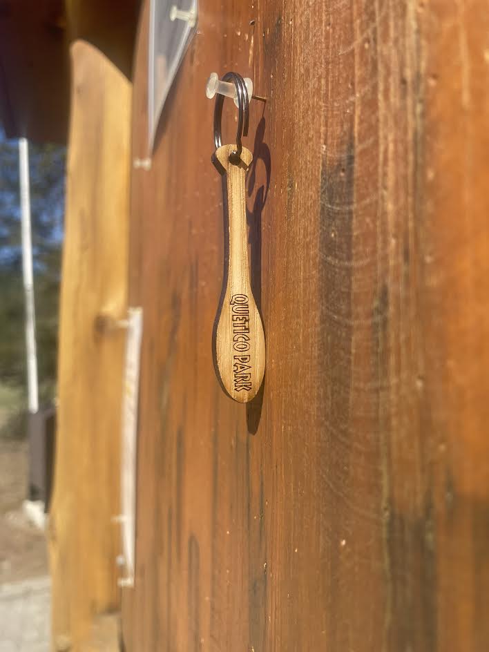 Small Wooden Keychain QPP