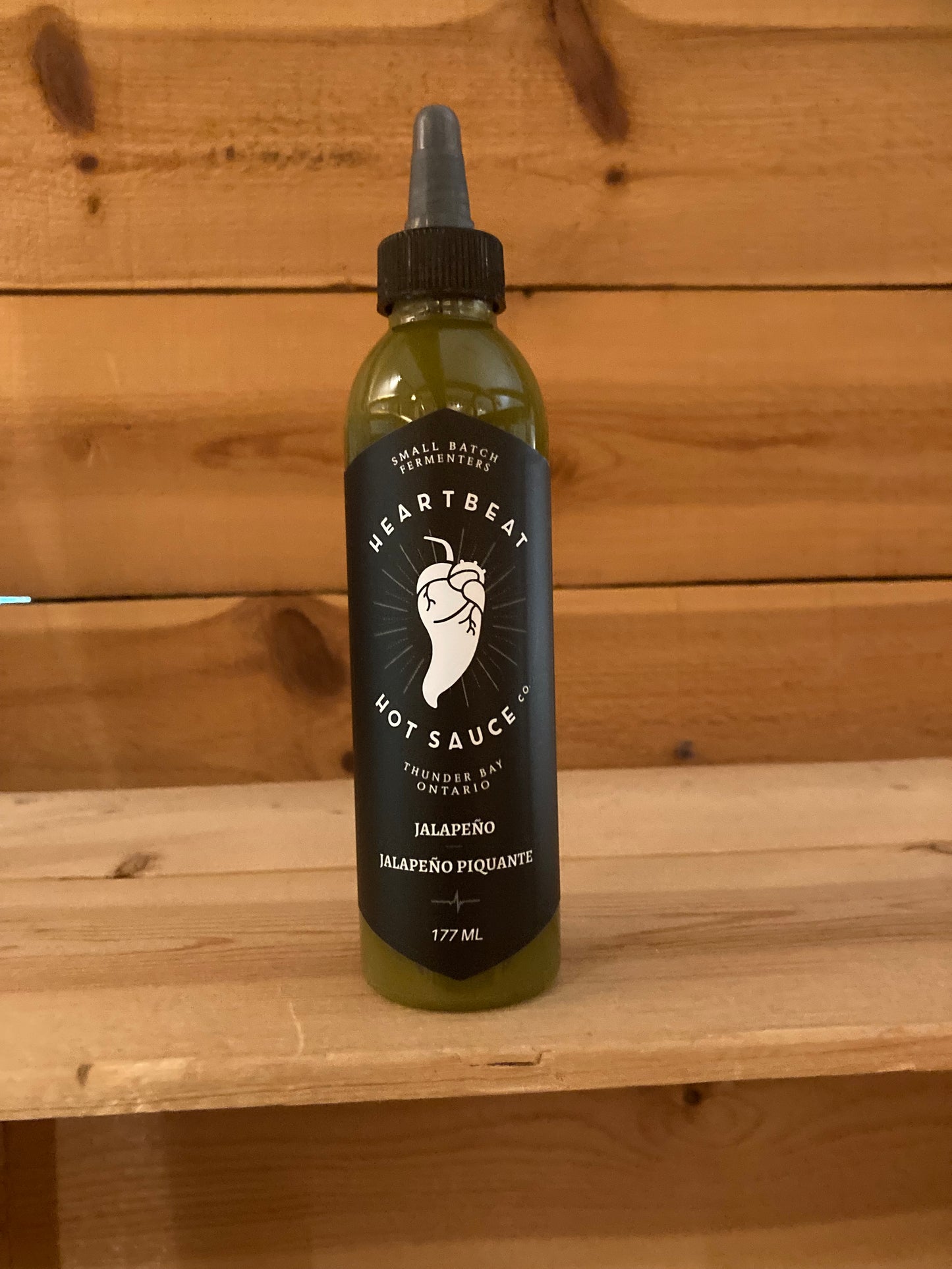 Jalapeno Hot Sauce 177 ml Heart Beat Hot Sauce
