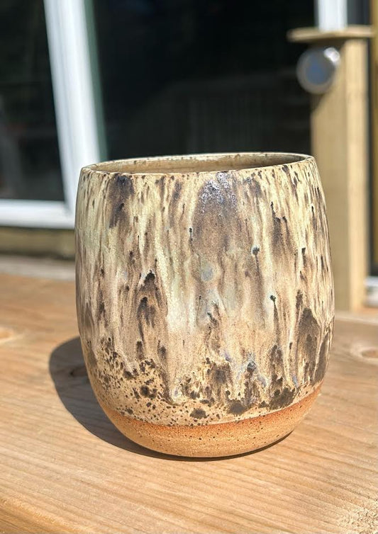 Handmade Pottery Coffee Mug.  Locally made by Celtic Knot Pottery( Small)