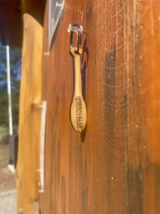 Small Wooden Keychain QPP