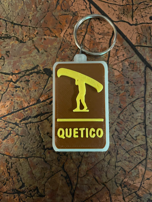 Quetico Portage Keychain