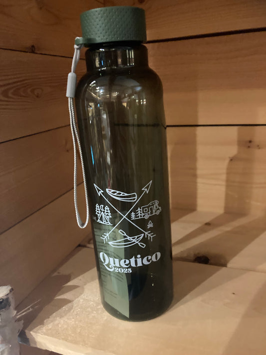 Green Wrist Strap Water Bottle 24 OZ