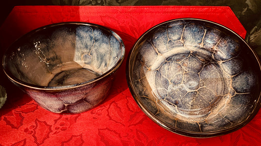 Bowl Pottery Handmade Celtic Knot